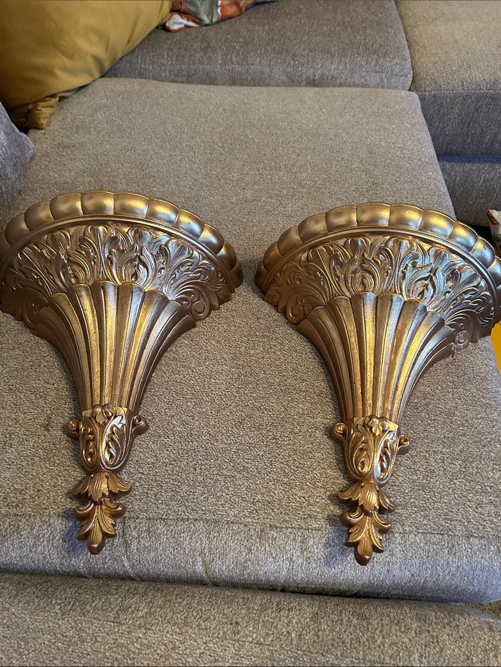 Ornate Gold Wall Sconces — Decorative Home Wall Decor Vintage Home Interior